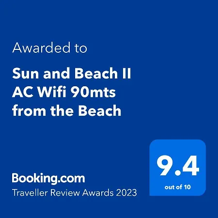 Apartamento Sun And Ii Ac Wifi 90mts From The *